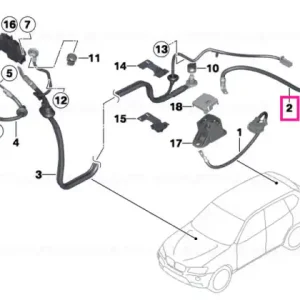 Cablu baterie pol+ SBK2.2 - BMW Chilipir