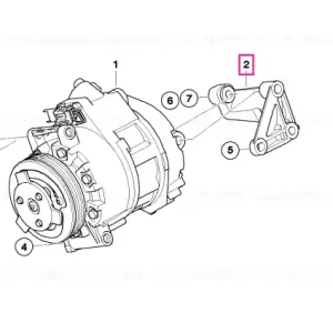 Suport compresor A/C - BMW Popular