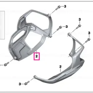 Disponibil imediat Protectie capac supape stang - BMW Motorrad