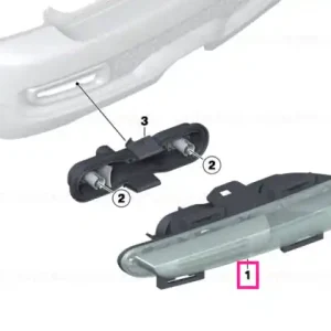 Cumpără online Lampa ceață spate/marșarier dreapta - BMW - Mini