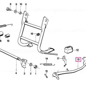 Piciorus lateral - BMW Motorrad Preț promoțional