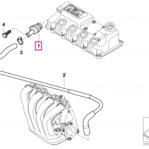 Crank case vent valve - BMW - Mini Super ofertă