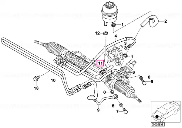 Reducere extra Conducta retur radiator - BMW