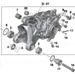 Preferatul clienților Cutie viteze unghi ventilata I=2,82 I=31:11=2,82 - BMW Motorrad