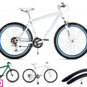Vezi acum Bicicletă BMW CruiseBike II GRÜN/SCHWARZ/XL