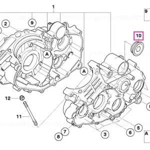 Reducere Capac filtru ulei - BMW Motorrad