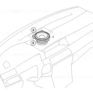 Ultima șansă Difuzor coaxial, audio individual - BMW