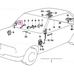 Vezi acum Colt dreapta cu tweeter SOUND SYSTEM - BMW