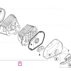 Capac supape carbon dreapta - BMW Motorrad Super ofertă