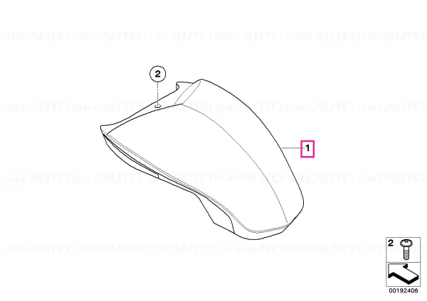 Lanternă spate LED ECE - BMW Motorrad Lichidare de stoc