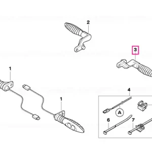 Semnalizator LED spate stânga - BMW Motorrad Bestseller