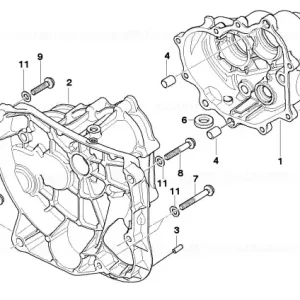 Bestseller Șurub ISA M8X75-8.8-ZNS3 - BMW Motorrad