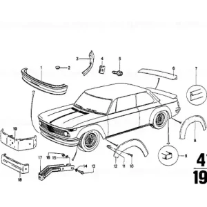 Spoiler spate - BMW Ofertă
