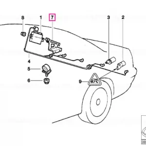 Suport unitate control PDC - BMW Livrare rapidă