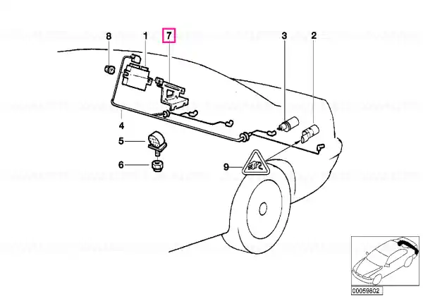 Suport unitate control PDC - BMW Livrare rapidă