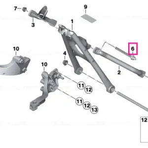 Comandă acum Șurub M10X1X106-MK - BMW Motorrad