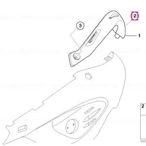 Șurub cap cilindric M6X40 - BMW Motorrad Livrare gratuită