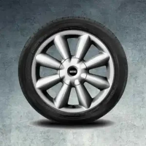 Janta aliaj usor - Turbo Fan R126 - Argintiu (Silver) - 7,5Jx18 ET:52 - Mini Countryman R60, Paceman R61 Retur ușor
