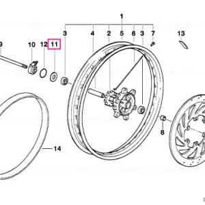 Disc stop - BMW Motorrad Retur ușor