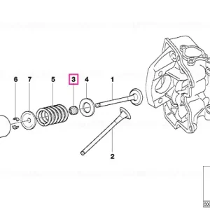 Inel etansare valva - BMW Motorrad Livrare expres