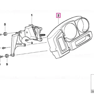 Ultima șansă Instrument carrier /information display - BMW Motorrad