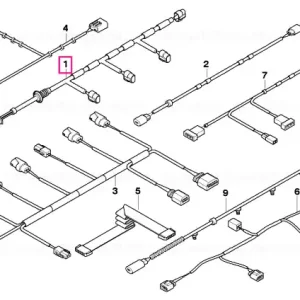 Wiring set PDC, front - BMW Disponibil imediat