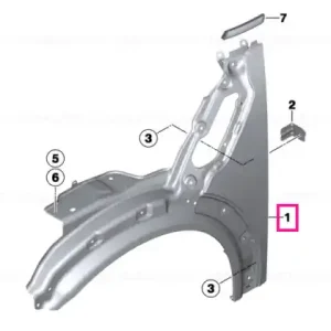 Side panel, front right - BMW - Mini Reducere extra