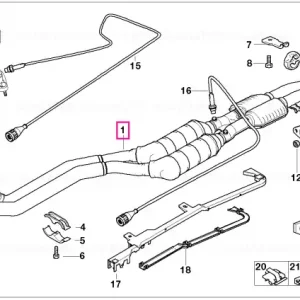 RP-catalytic converter - BMW Ofertă limitată
