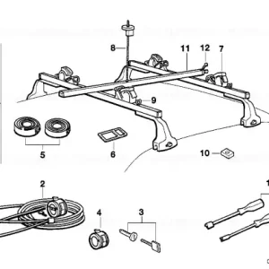 Surfboard rack - BMW Ofertă