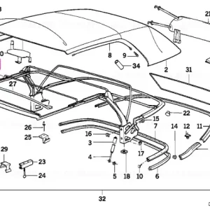 Bestseller Șurub cap cilindric M6X16 - BMW