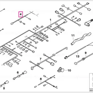 Wiring harness, topcase K1200LT - BMW Motorrad Ofertă