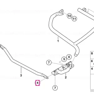 Ofertă de sezon Șurub ISA M8X20-8.8-ZNS3 - BMW Motorrad
