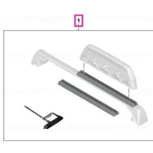 Adapter for basic carrier systems - BMW Retur ușor