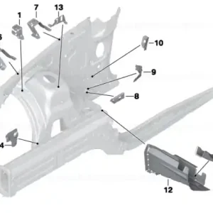 Brac panou lateral fata dreapta 1 - BMW Ofertă limitată