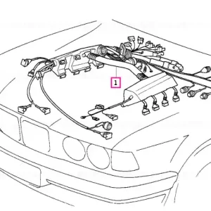 Bestseller Fascicolul cabluri motor DME+AGS - BMW