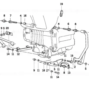Livrare rapidă Right engine protection bar CR - BMW Motorrad
