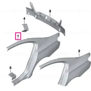 Right rear side panel - BMW Vezi acum