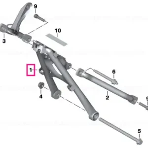 Reducere specială Front frame schwarz - BMW Motorrad