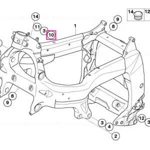 Cumpără acum Bucșă guler - BMW Motorrad