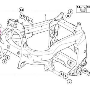 Bestseller Bucsa L=38,5MM - BMW Motorrad