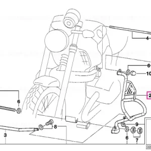 Safety bar, left - BMW Motorrad Cel mai bun preț