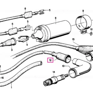 Plată sigură Rubber grommet - BMW Motorrad