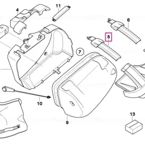 Adjuster unit, front left - BMW Motorrad Super ofertă