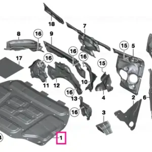 Sound insulating engine hood - BMW Reducere extra