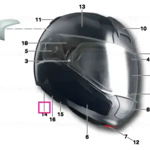 Cheek/neck support, helmet 6 58/59 M - BMW Motorrad Vezi acum