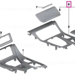 Set garnituri consola centrala BRAUN - BMW Reduceri