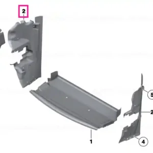 Air duct, side left -M- - BMW Discount