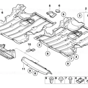 Underhood shield - BMW Ofertă specială