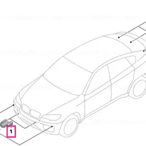 Senzor ultrasonic albastru apă M896 - BMW Ofertă limitată