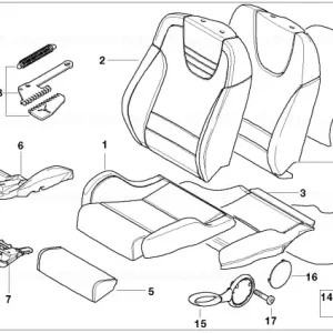 Heating element, seat - BMW - Mini Reducere extra